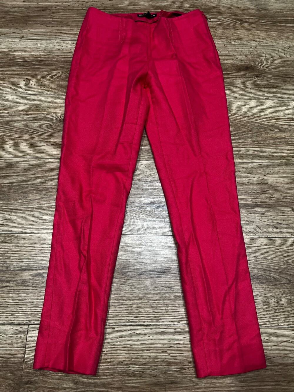 Banana Republic Mens Pants Size 4 Red Slim Fit Dress (A97)